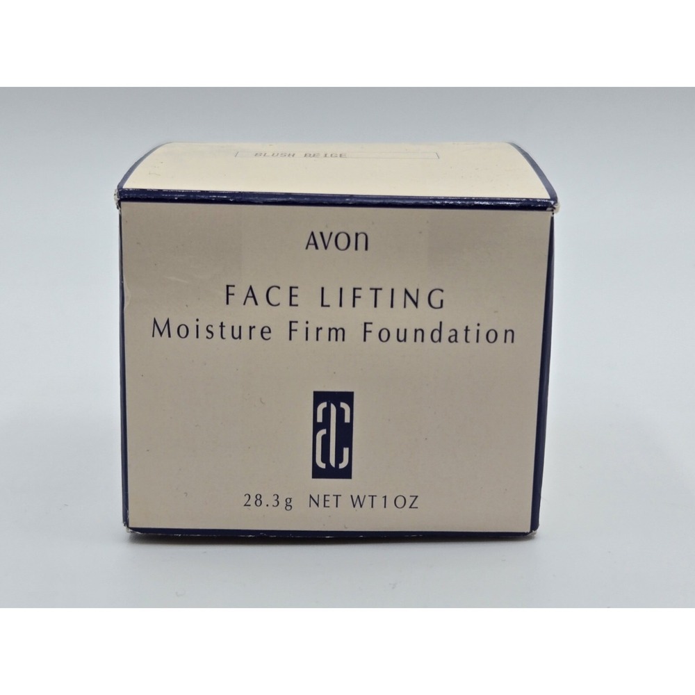 Avon 1996 Face Lifting Moisture Firm 1 oz New Blush Beige NOS NIB